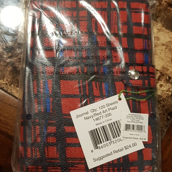 SOLD Vera Bradley Size 120pg Journal/Notebook - Picture 4 of 8